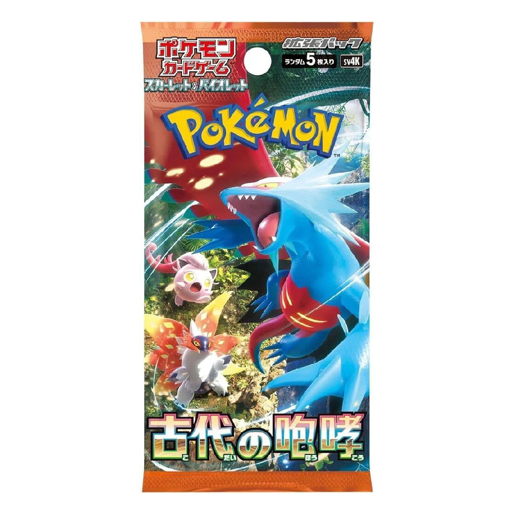 Pokémon TCG Ancient Roar SV4K Japanese Booster Pack | Rip N Ship