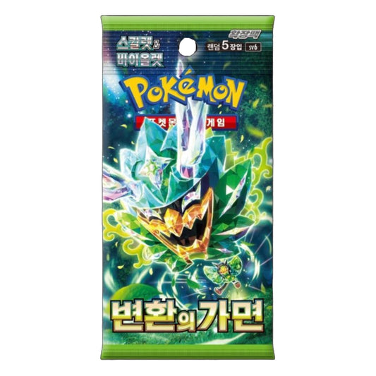 Pokémon TCG Mask of Change Korean Booster Pack | Rip N Ship