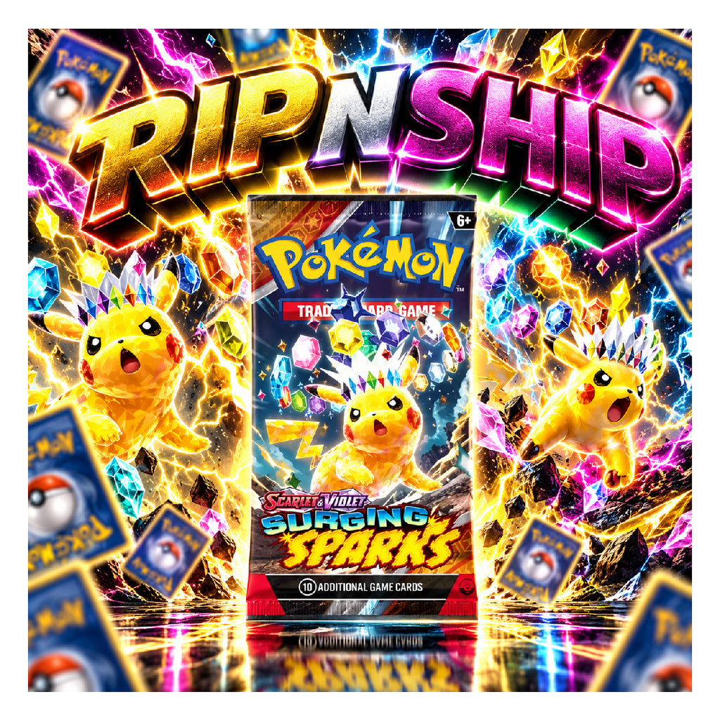 Pokémon TCG: Scarlet & Violet - Surging Sparks Booster Pack | Rip N Ship