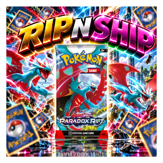 Pokémon TCG: Scarlet & Violet - Paradox Rift Booster Pack | Rip N Ship