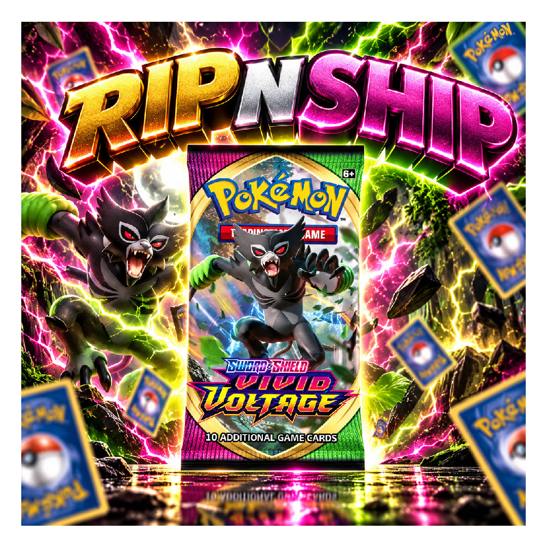 Pokémon TCG: Sword & Shield - Vivid Voltage Booster Pack | Rip N Ship