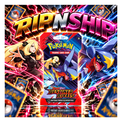 Pokémon TCG: Scarlet & Violet - Destined Rivals Sleeved Booster Pack | Rip N Ship