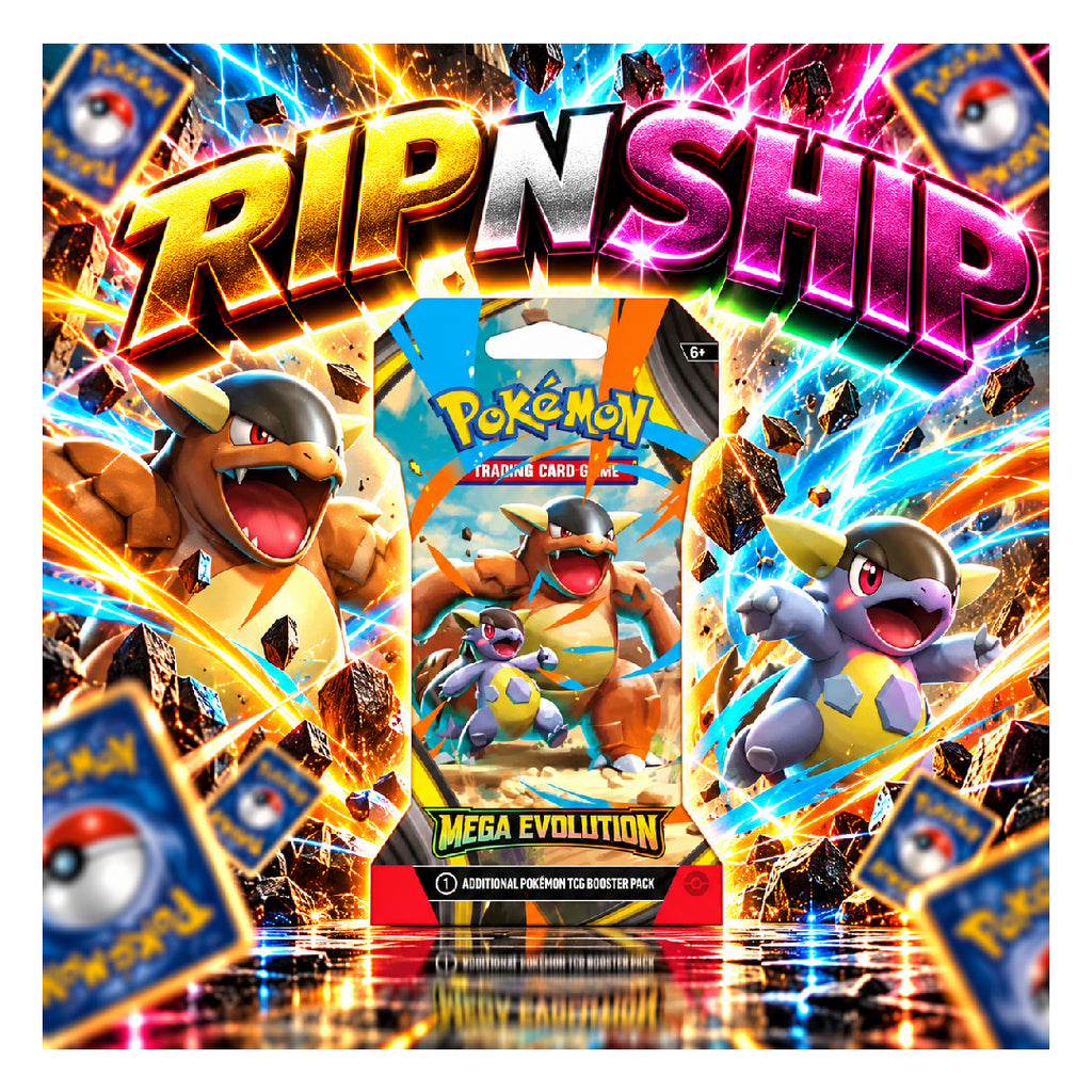 Pokémon TCG: Mega Evolution Sleeved Blister Pack | Rip N Ship