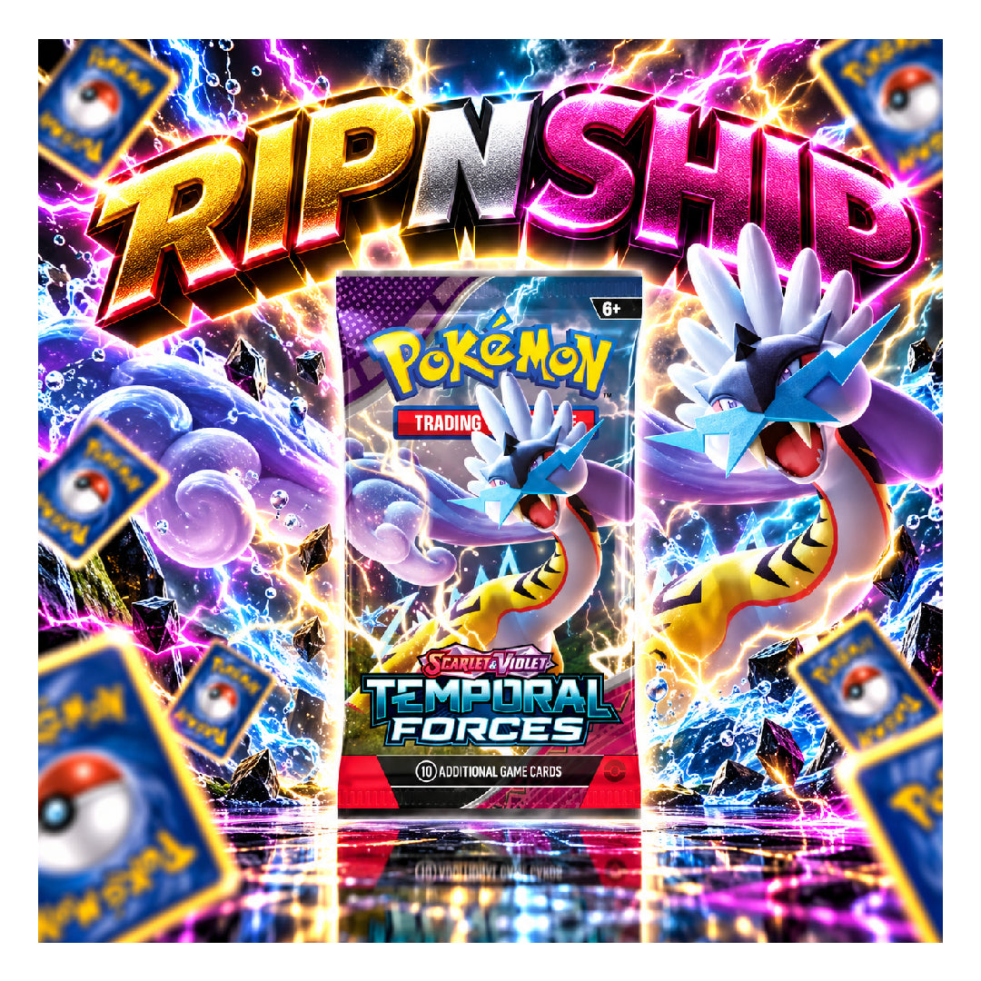 Pokémon TCG: Scarlet & Violet - Temporal Forces Booster Pack | Rip N Ship