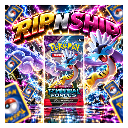 Pokémon TCG: Scarlet & Violet - Temporal Forces Booster Pack | Rip N Ship