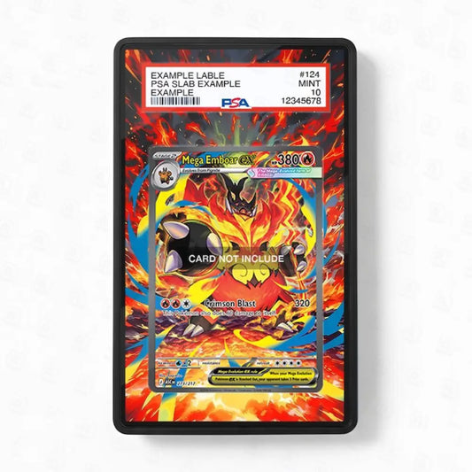 Mega Emboar ex 273/217 Extended Art Graded Magnetic Display Case