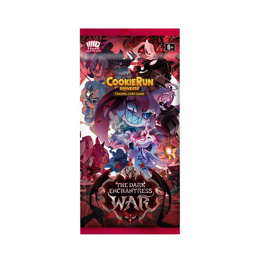 CookieRun: Braverse Trading Card Game – The Dark Enchantress War Booster Pack