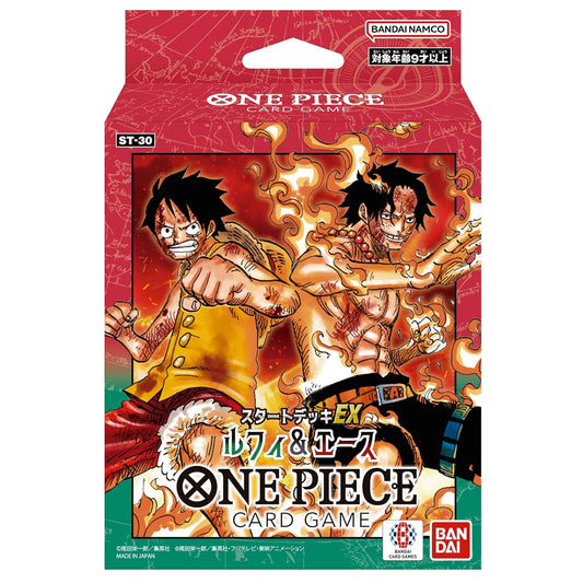 ONE PIECE Card Game ST-30 Luffy & Ace Starter Deck EX Japan New Sealed