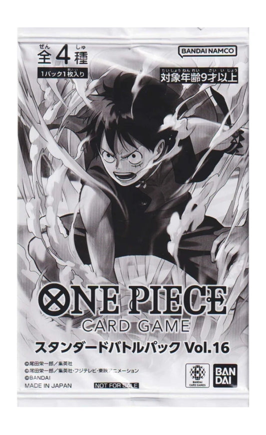 ONE PIECE Standard Battle Pack Vol. 16 Japanese Promo