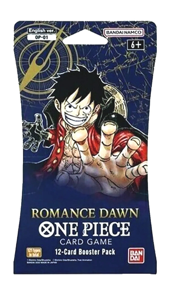 ONE PIECE Card Game OP-01 Romance Dawn English sleeved booster pack