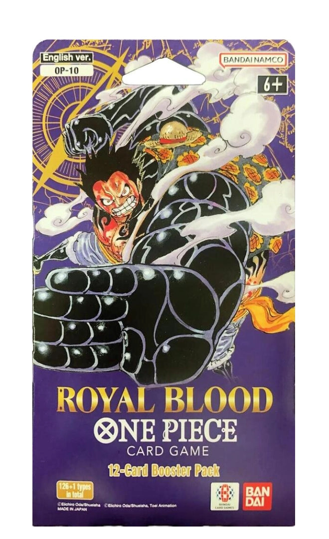 ONE PIECE Card Game OP-10 Royal Blood English sleeved booster pack