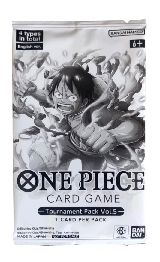 ONE PIECE Card Game Tournament Pack Vol. 5 English sealed promo pack