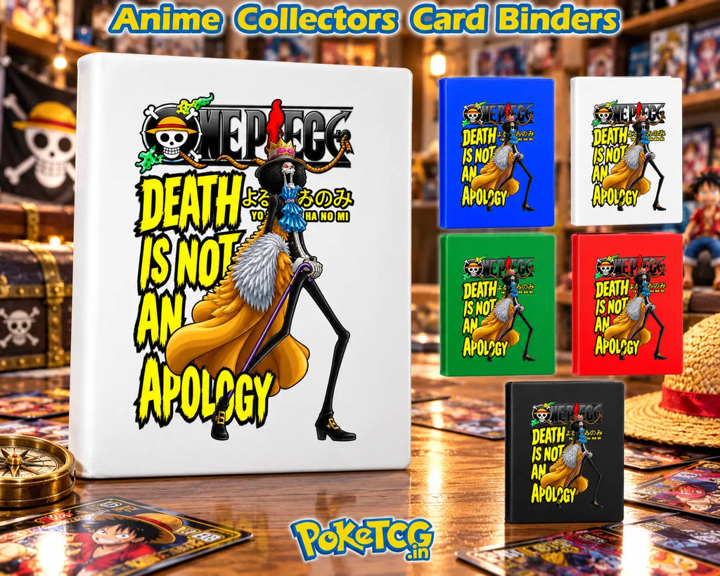 One Piece Brook Anime Card Binder Death Is Not an Apology Edition