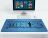 One Piece Blue Logo Gaming Mousepad Extended Desk Mat - PokeTCG