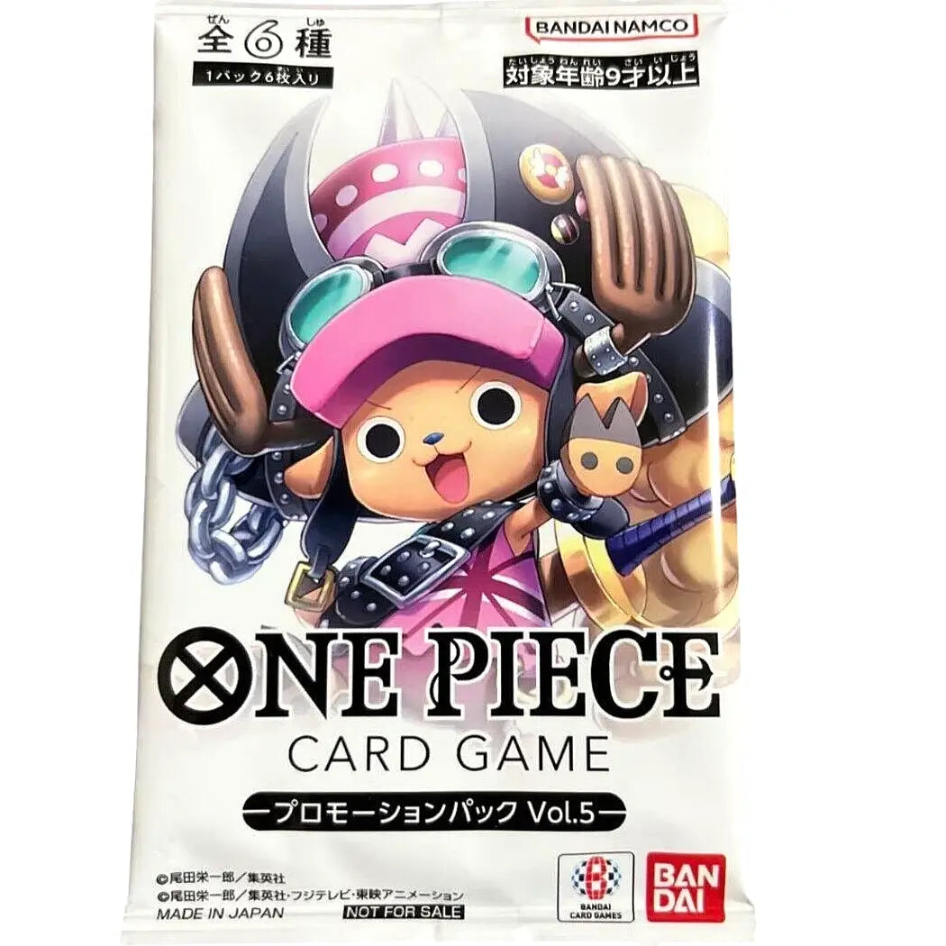 One Piece Promotion Pack Vol. 5 Japanese Sealed Promo Pack 2024 for One Piece Card Game collectors