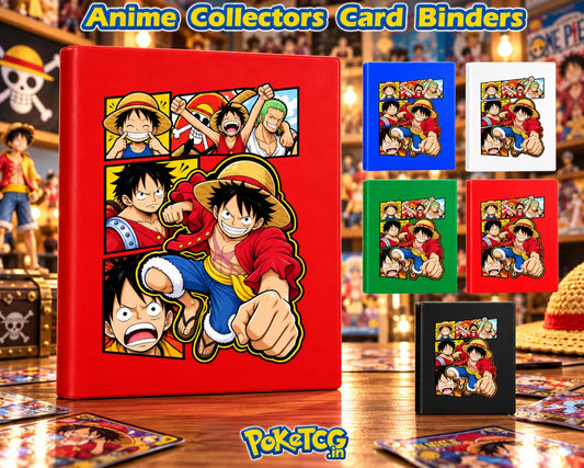 One Piece Monkey D. Luffy Anime Card Binder Epic Straw Hat Pirate Action Edition