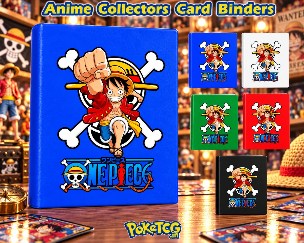 One Piece Monkey D. Luffy Anime Card Binder Straw Hat Pirates Edition