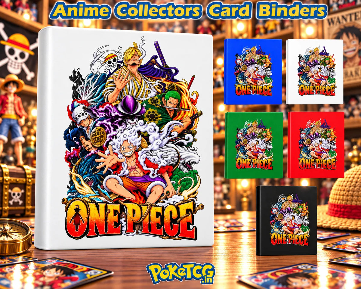 One Piece Gear 5 Luffy and Straw Hat Pirates Anime Card Binder Ultimate Pirate Crew Edition