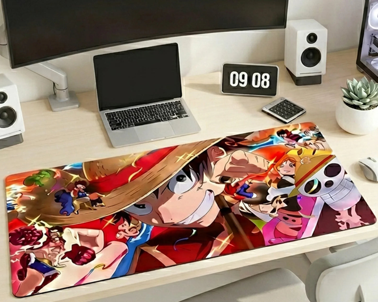 One Piece Crew Action Gaming Mouse Pad Colorful Epic Design - PokeTCG