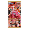 One Piece Heroines Edition card game packaging with characters on a white background