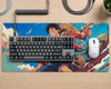 One Piece Luffy Adventure Scene Gaming Mousepad Extended Anime Desk Mat Straw Hat Pirate Design - PokeTCG