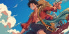 One Piece Luffy Adventure Scene Gaming Mousepad Extended Anime Desk Mat Straw Hat Pirate Design - PokeTCG