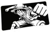 One Piece Minimal Manga Style Gaming Mouse Pad Monochrome Power - PokeTCG