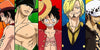 One Piece Pirate Legends Split Panel Mousepad Anime Desk Mat XL Luffy Zoro Sanji Ace Law Design - PokeTCG