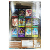 Front cover of the 'Condense! Card Game Premium Card Collection: Main Selection' card deck box, showing a grid of 12 colorful illustrated cards on a dark brown background with product details and barcodes at the bottom.