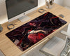 One Piece Shanks Dark Warrior Gaming Mousepad Extended Anime Desk Mat Red Hair Pirate Shadow Art - PokeTCG