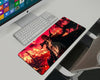 One Piece Shanks Fire Scene Gaming Mousepad Extended Desk Mat Anime Desk Pad - PokeTCG