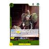 A Japanese character trading card for Clousemeyer Professor Clouse from the Digimon Card Game, featuring artwork of Clouse with large wings and a young girl, with green and yellow card frame elements.