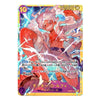 A Japanese Pokémon TCG trading card featuring the character Monkey D-Rufi, with a holographic gold border and colorful anime artwork.