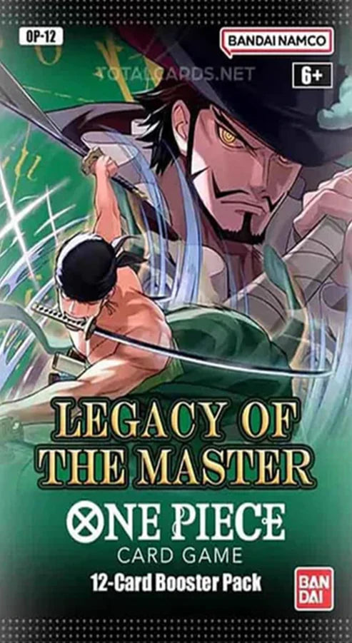 One Piece TCG: Legacy of The Master (OP-12) Booster pack - 1 Packs (English Version)