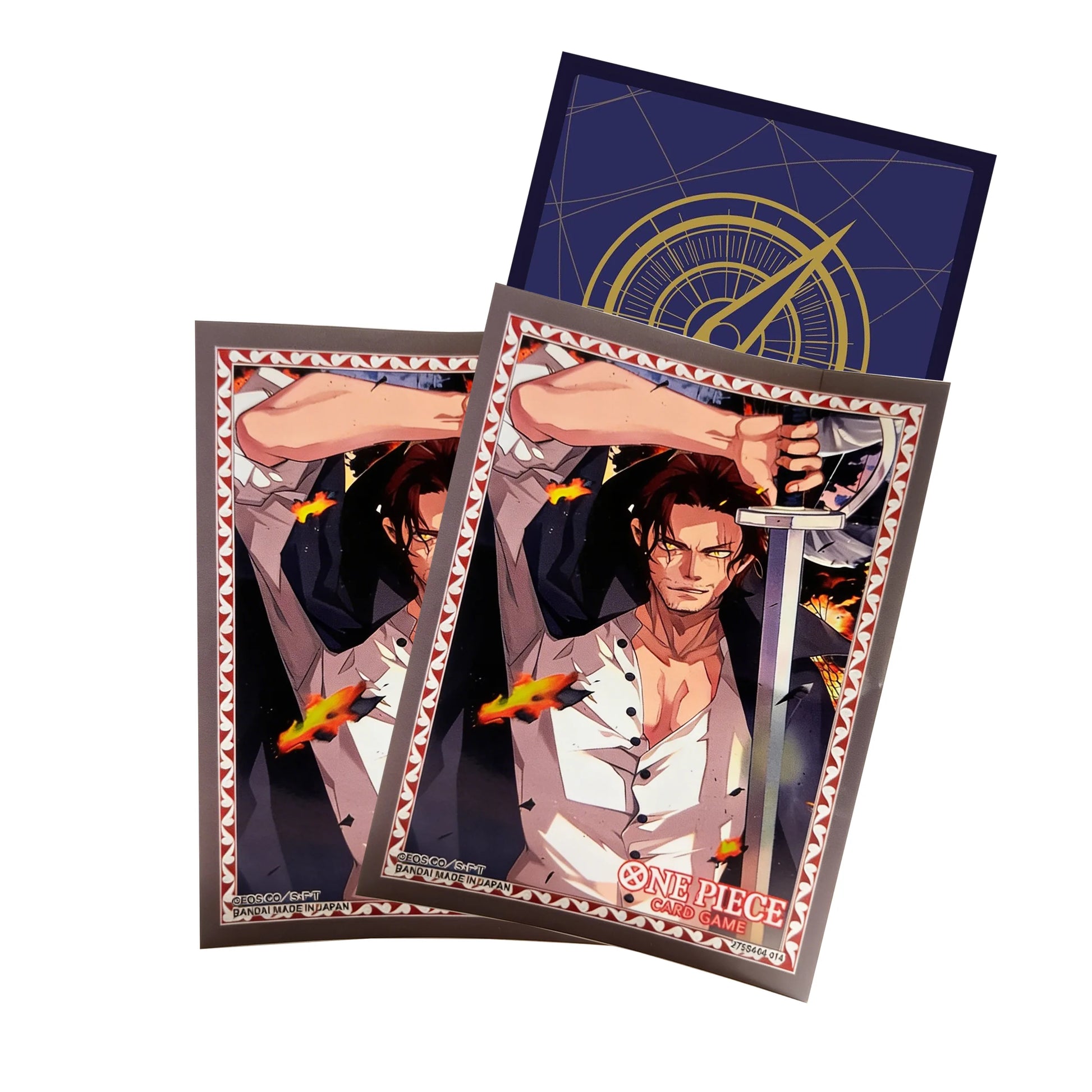 one piece card game sleeves Shanks Official Card Sleeves