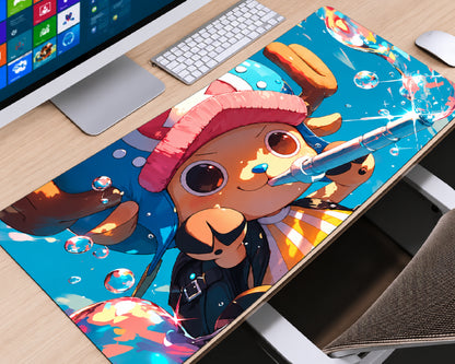 One Piece Tony Tony Chopper Bubble Wand Anime Gaming Mouse Pad Design