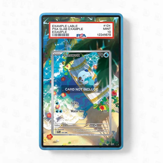 Oshawott 185/086 Extended Art Graded Display Case