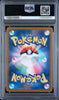 Pokémon trading card in a PSA protective case with a visible QR code.