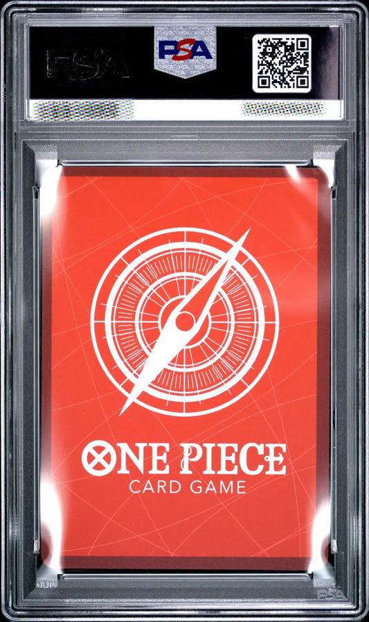 PSA 10 GEM MINT 2025 One Piece Starter Deck ST21-EX Gear 5 #001 Monkey D. Luffy Black & White Alt Art
