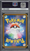 Pokémon trading card in a protective case with PSA grading label