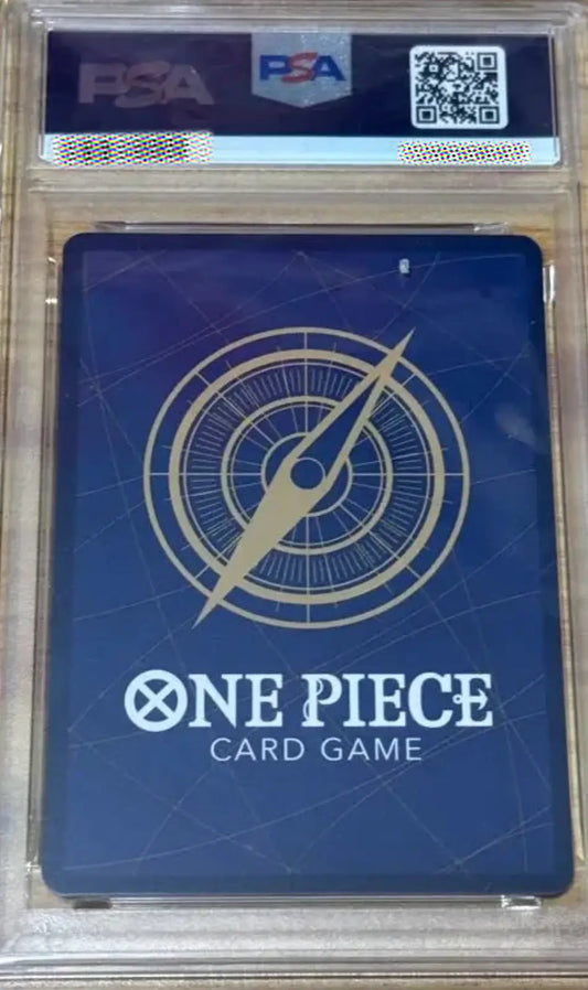 One Piece card game packaging with FSA certification label