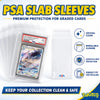 PSA Graded Card Sleeves – Ultra Protection for PSA Slabs (Set of 2 Sleeves)