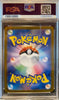 Pokémon trading card in a protective case with PSA grading logo