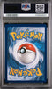 Pokémon trading card in a protective case with PSA logo