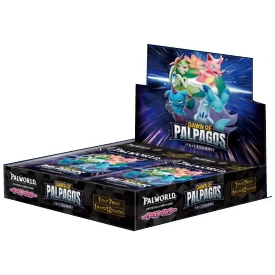 Palworld Official Card Game: Dawn of Palpagos Japanese Booster Box – Adventure Edition