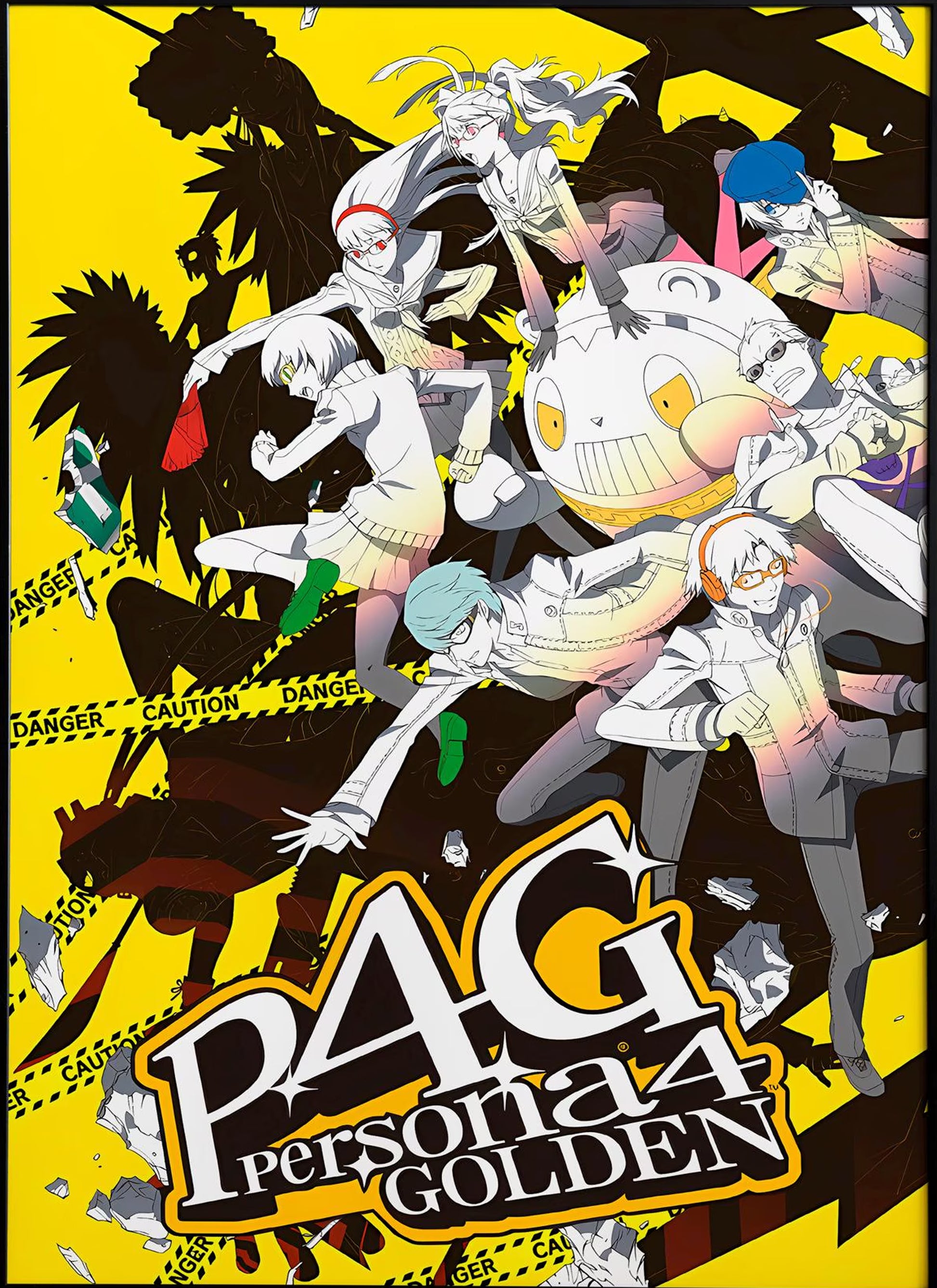 Persona 4 Golden Action Anime Poster P4G Yellow Chaos Art - PokeTCG