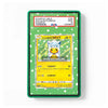 A green PSA slab containing a Pokémon TCG card, with the PSA label visible at the top. The slab is photographed against a clean white background.