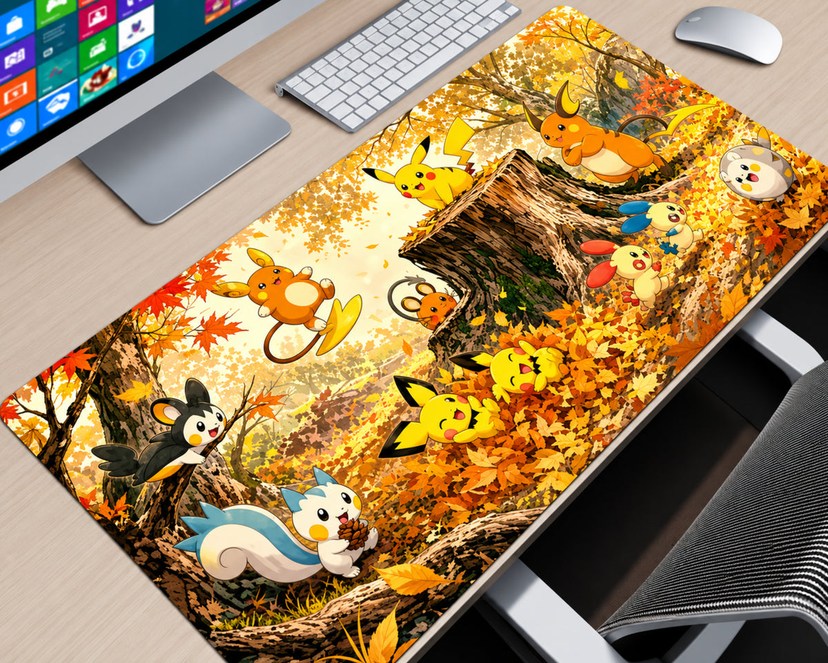 PokeTCG Pokémon Autumn Forest Gaming Mouse Pad – PokéTCG