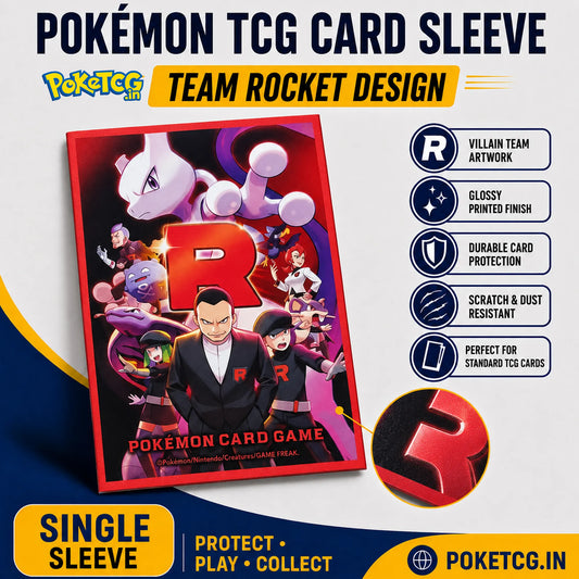 Pokémon Center: Glory of Team Rocket Official Deck Shield- PokeTCG.in