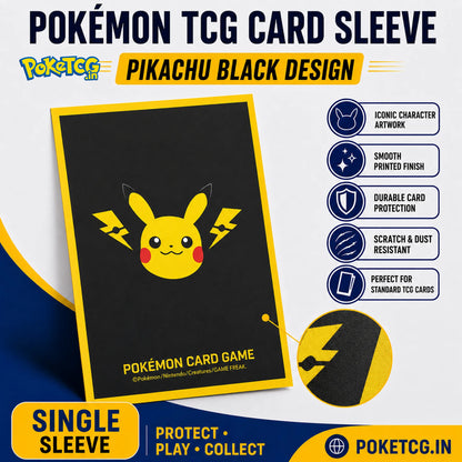 Pokémon Center: Pikachu & Thunder Premium Card "Single Sleeve"- PokeTCG.in